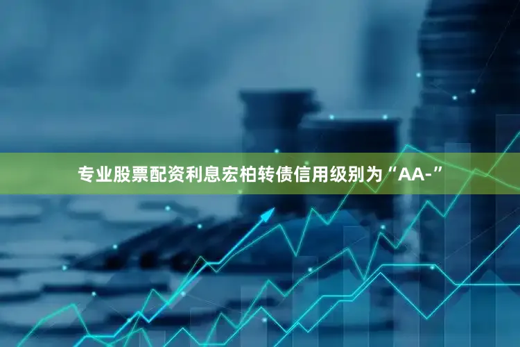 专业股票配资利息宏柏转债信用级别为“AA-”